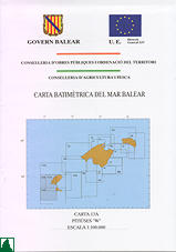 Carta batimetrica 13A Pitiuses W