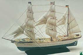 Gorch Fock. Maqueta: Buque de la Marina alemana Gorch Fock. Maqueta: Buque de la Marina alemana