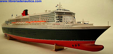 Maqueta Queen Mary 2, mayor transatlántico del mundo Maqueta Queen Mary 2, mayor transatlántico del mundo