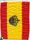 Bandera España con corona 30x20