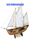 Saint Malo. Maqueta: Bote de pesca
