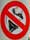 Disco adhesivo prohibido ir vestido a bordo
